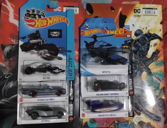 Lote Hotwheels Batman 