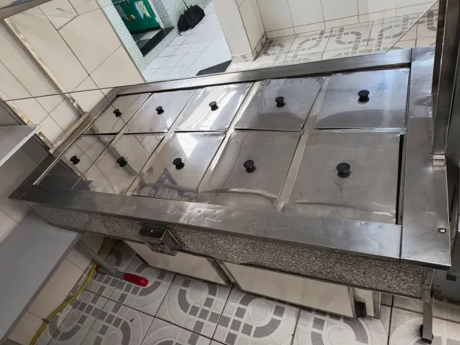 Rechaud inox