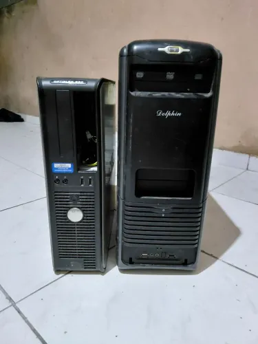 Lote Computador 2 PC - Dell 4GB + AMD 8GB Funcionando perfeitamente