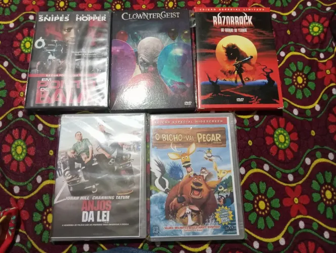 Pack de Filmes em DVDs originais de Colecionador