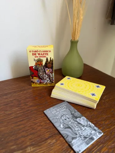 Tarô Clássico de Waite para Iniciantes - 78 Cartas + Manual | Novo