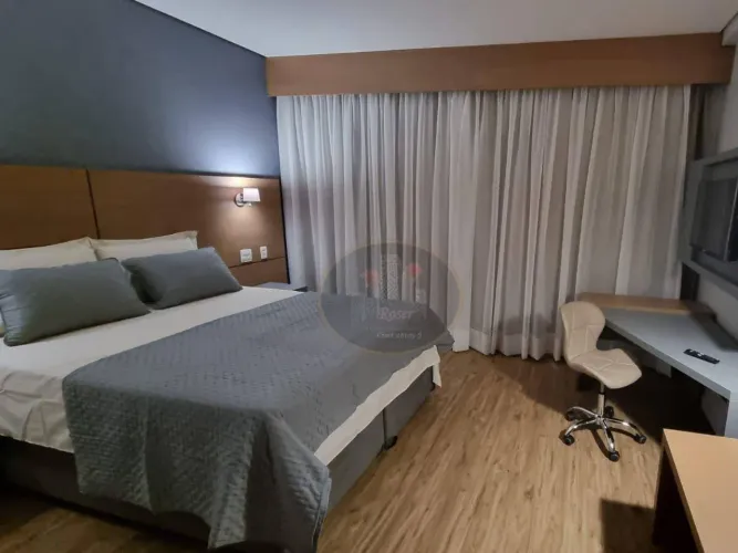 Apartamento Stúdio mobiliado para alugar na Pompéia - Santos/SP