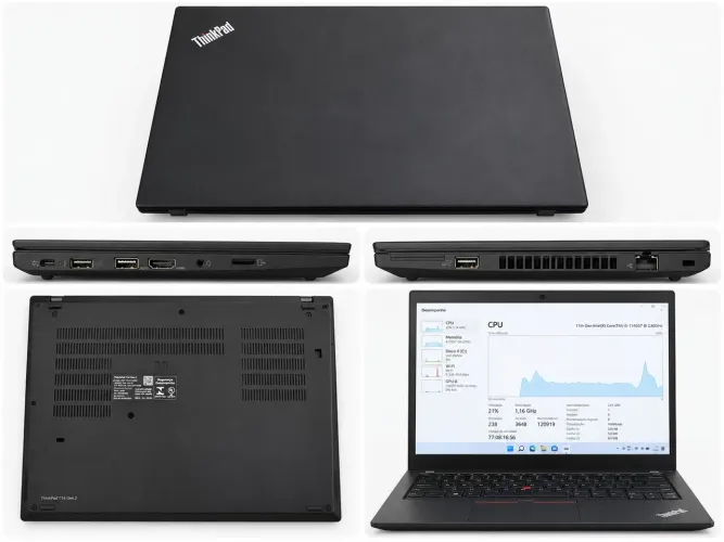 Lenovo ThinkPad T14 Gen 2 i5-1145G7 24GB RAM SSD 520GB - Excelente Estado