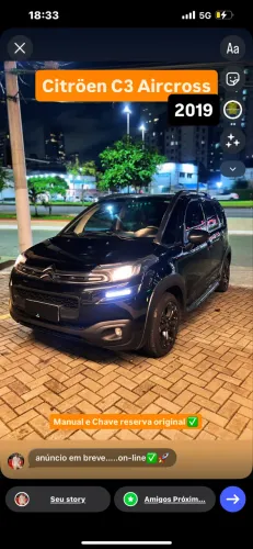 Citroen Aircross Live 1.6 Flex 16V 5P Aut. 2019
