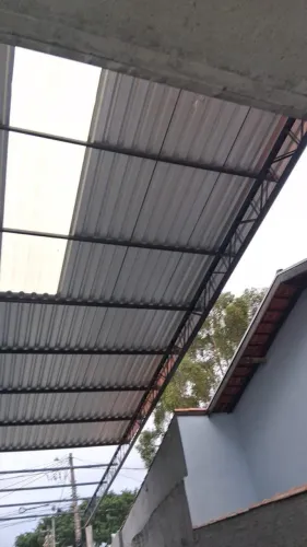 Telhas galvanizado e translúcido 