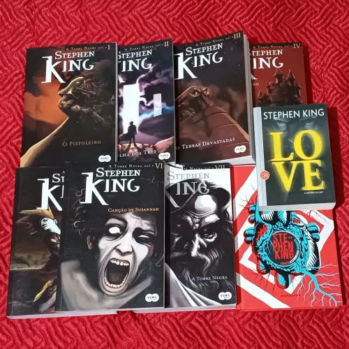 Coleção Épica Stephen King - 9 livros: Torre Negra (Completo) + Love + Biografia