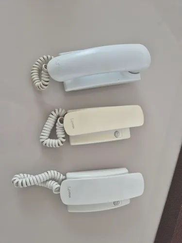 Kit com 3 monofones universais para interfone - marca Lider