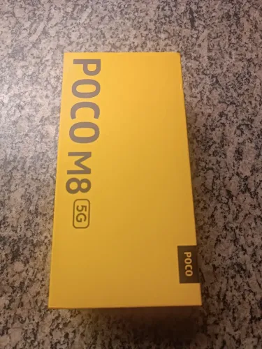 Celular poco m8 g5 novo 