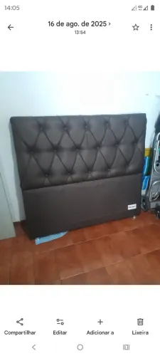 Encosto cama casal Ortobom 