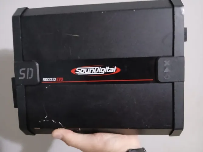 Módulo Mono Soundigital -  5.000rms em 2ohms - Funcionando normalmente
