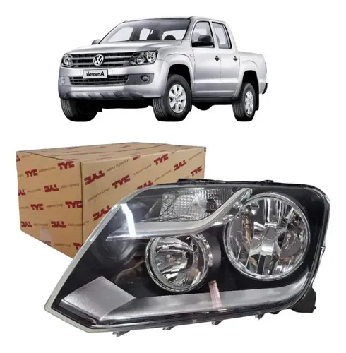 Farol Dianteiro Esquerdo Amarok 2014 2015 2016 Esquerdo/motorista
