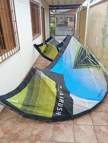 Kite surf Air rush 7 metros com barra