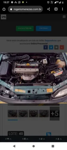 VENDE-SE PEÇAS VECTRA 2.2 16V 99 - COM NOTA FISCAL 