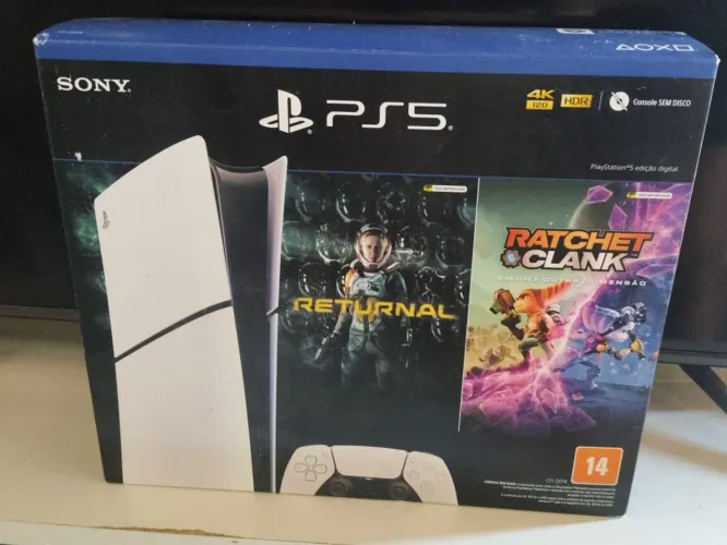 PS5 slim 1tb seminovo 