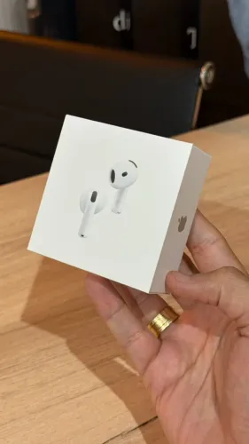 AirPods 4 ANC (C/ Cancelamento de Ruído) - 3 meses de uso, garantia até 04/2027! Até 18x