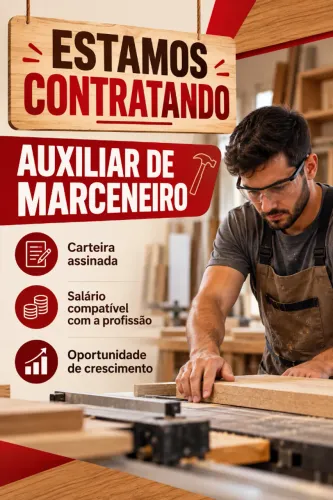 Auxiliar de Marcenaria