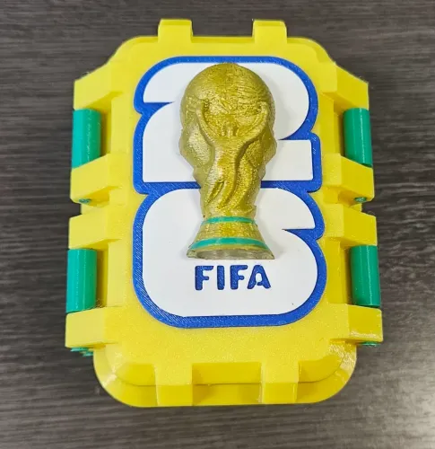 Caixa para figurinhas da copa 2026 ( porta figurinhas )