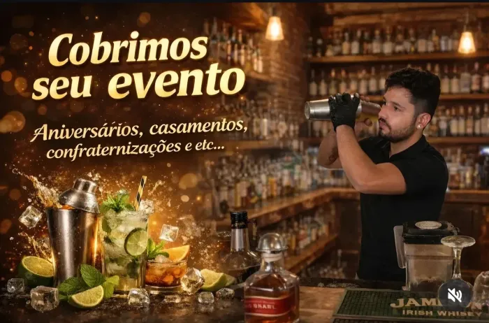 BARMAN PARA SEU EVENTO