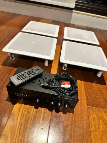 Alto Falante JBL Som Ambiente + Receiver Frahm 