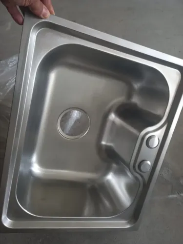 Cuba Gourmet para Cozinha Aço Inox 201 50x40cm Nawa Prata Sem acessórios