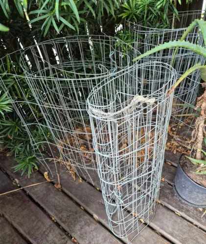 Cerca - tela de arame para jardim 10m x 50cm