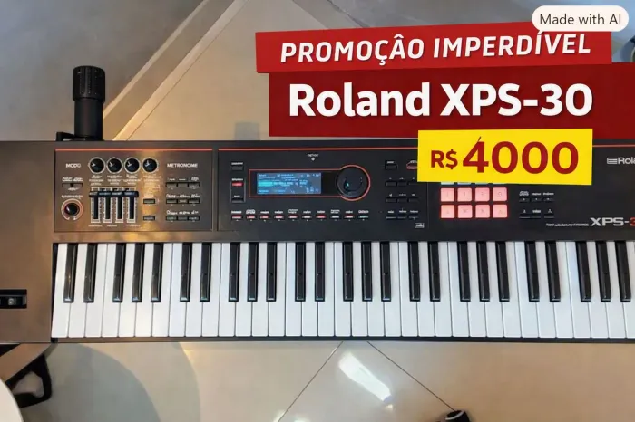 Vende-se sintetizador Roland XPS 30