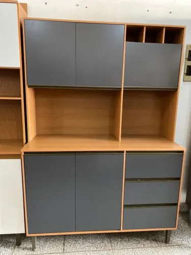 Armário de Cozinha com 3 Gavetas Novo, Entrego