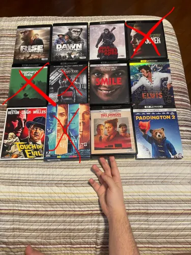 Blu rays 4k venda