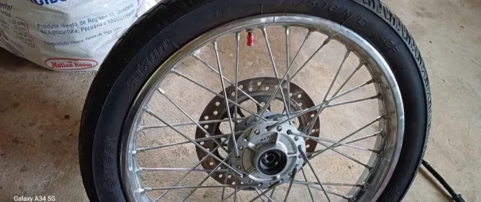 roda dianteira cg 150 a disco