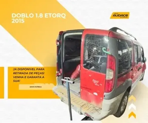 sucata Doblo 1.8 etorq 2015