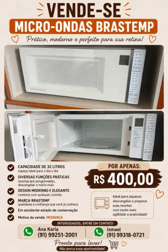 Microondas Brastemp