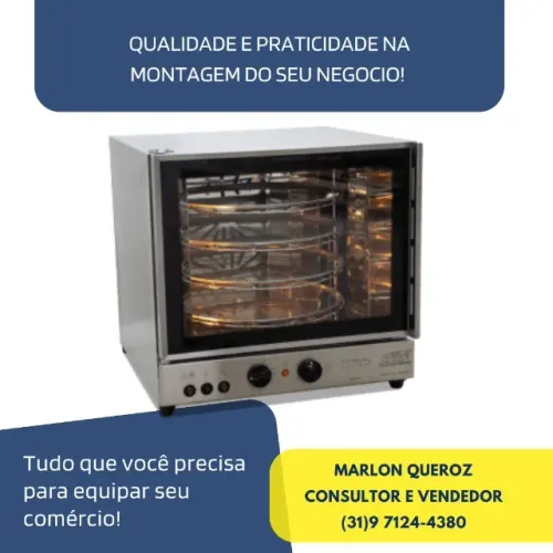Forno Elétrico Rotatório Titã 220v