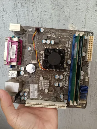 Placa com dual core e 4gb ddr3