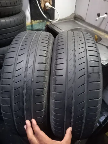 Pneus aro 15 195 60 15 marca pirelli p1 valor do par 450