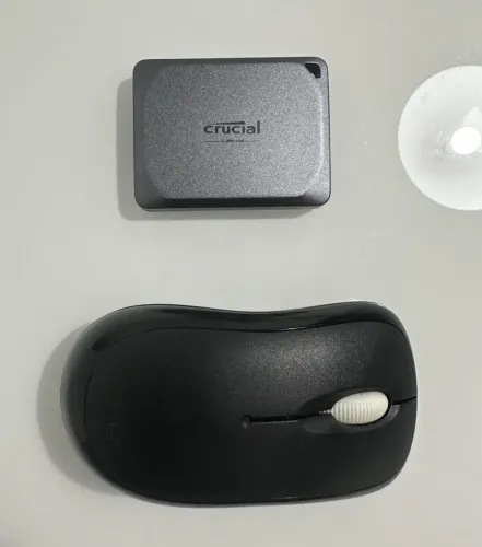 [NOVISSIMO, apenas testado] Hd Externo X9 Crucial PRO SSD 2TB - Aprova dagua e senha