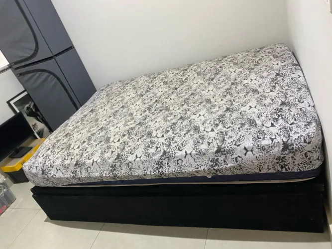 Cama box casal