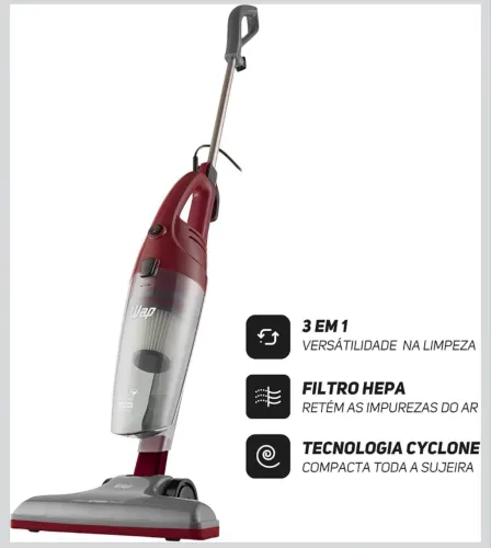 Aspirador de pó portátil com fio . WAP
