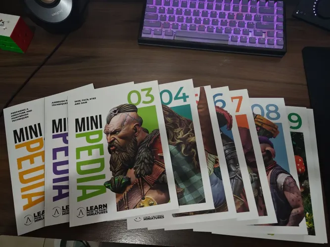 Coleção de livros Minipedia da Scale75
