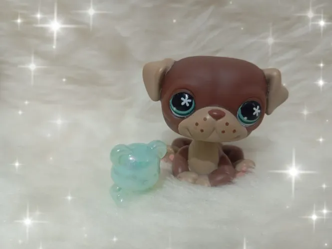 littlest pet shop cachorro pug #889
