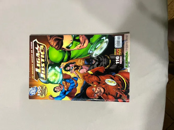 HQ - Liga da Justiça: Os maiores Heróis da Terra - Panini Comics CAPA EXCLUSIVA 