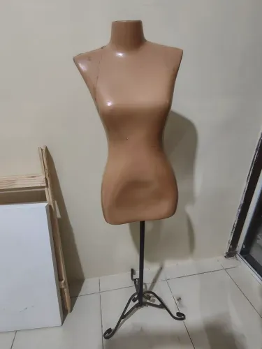 Manequim busto fibra