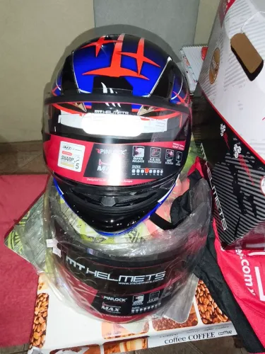 Capacete MT Speed  Espanhol.