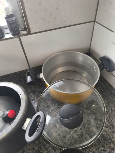Panelas de pressão,frigideira, cuscuzeira