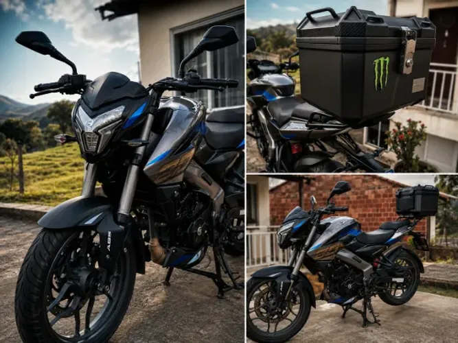 Bajaj Dominar NS200 2026 - Único Dono, na Garantia de Fábrica e Pronta para Rodar!
