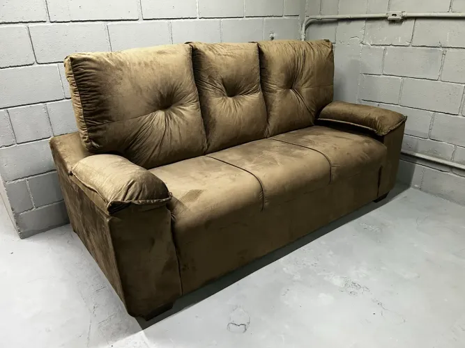 Sofá Fixo GIGANTE 3 Lugares Novo ( Direto da Fábrica )