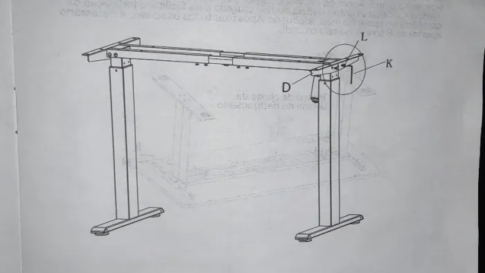 Mesa Eletrica Altura Regulavel