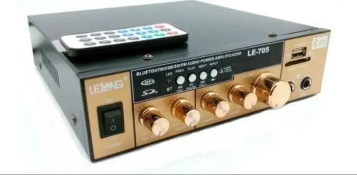 Amplificador Bluetooth pouco usado
