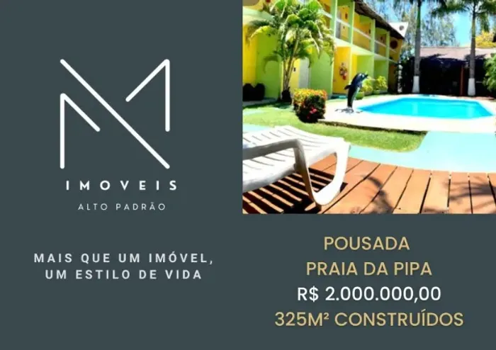 POUSADA PRAIA DA PIPA OPORTUNIDADE 