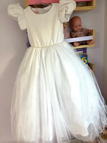 Vestido daminha branco