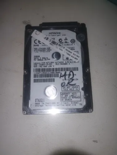 HD notebook sata Hitachi 320 gb